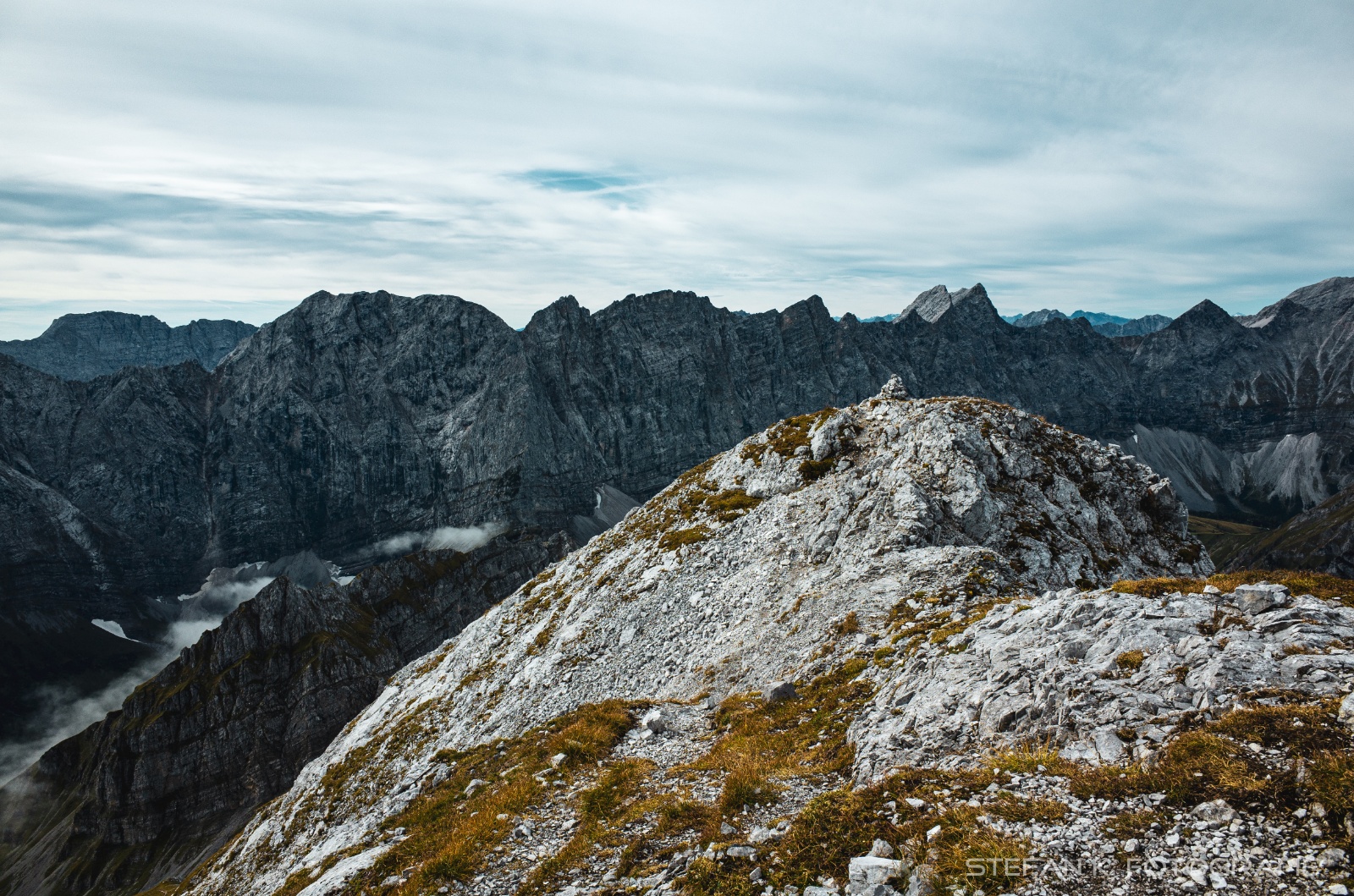 Am Gipfel des Gamsjoch